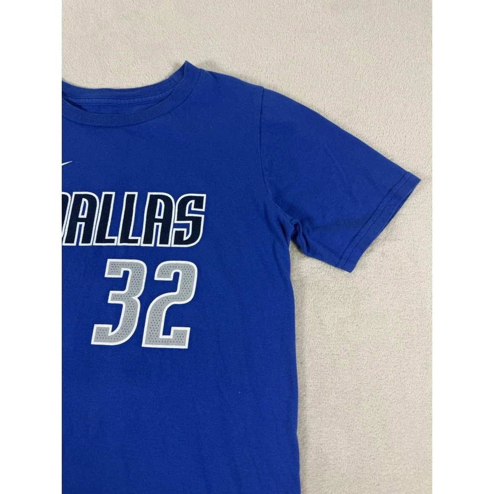 Nike Dallas Mavericks Youth #32 Cooper Flagg Icon Name And Number T-Shirt L G G